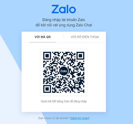 hướng dẫn zaloweb - đăng nhập bằng cách quét mã qr