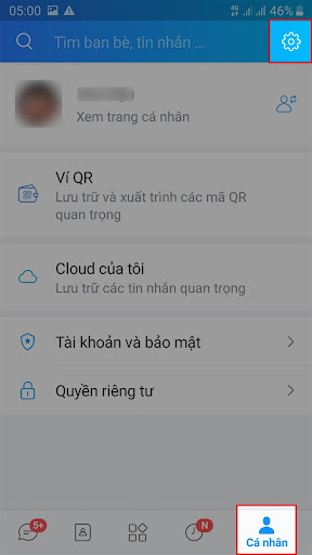 Cách bỏ chặn tin nhắn và cuộc gọi từ người lạ trên Zalo 1