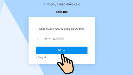 Cách đổi mật khẩu Zalo trên máy tính 2