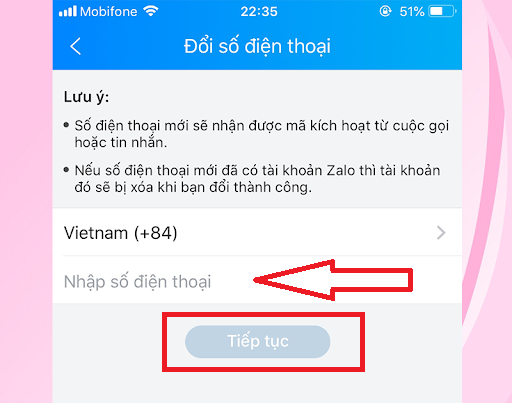 Cách đổi số điện thoại Zalo không mất đi tin nhắn 4