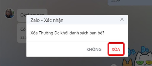 Cách hủy kết bạn Zalo trên máy tính 4