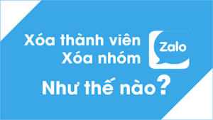 Hướng dẫn cách xóa thành viên trong nhóm zalo và xóa nhóm chat đơn giản