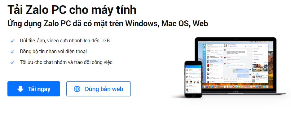 Zalo PC - Hướng dẫn cách tải zalo pc trên máy tính