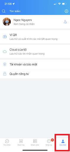 Cách bật giao diện tối Zalo trên điện thoại đơn giản 1