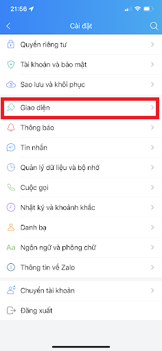 Cách bật giao diện tối Zalo trên điện thoại đơn giản 2