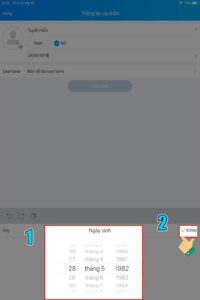 Cách đổi ngày sinh trên Zalo nhanh chóng nhất 8