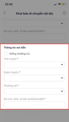 Cách khai báo y tế trên Ví QR Zalo khi di chuyển nội địa nhanh chóng 9