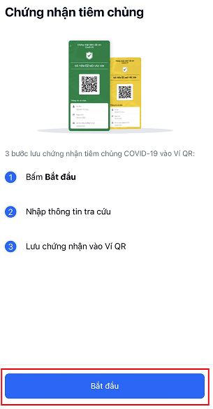 Cách lưu chứng nhận tiêm vắc-xin trên ví QR Zalo bằng điện thoại 4