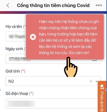 Cách lưu chứng nhận tiêm vắc-xin trên ví QR Zalo bằng điện thoại 6