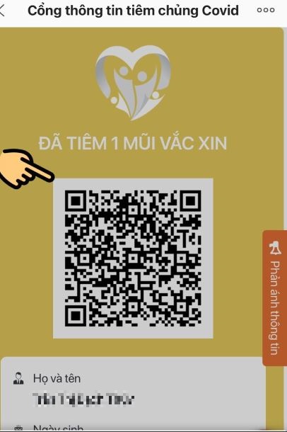 Cách lưu chứng nhận tiêm vắc-xin trên ví QR Zalo bằng điện thoại 8