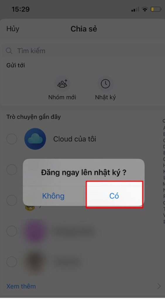 Hướng dẫn chia sẻ video-bài viết từ Facebook sang Zalo đơn giản 5