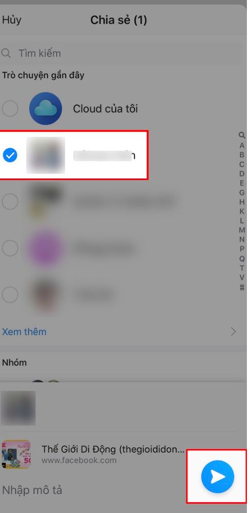 Hướng dẫn chia sẻ video-bài viết từ Facebook sang Zalo đơn giản 6