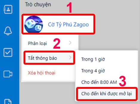 Cách chặn quảng cáo Zalo trên máy tính 2