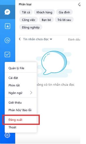 Cách đăng xuất Zalo web trên máy tính nhanh chóng 2