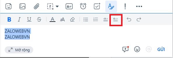 Cách đổi kiểu chữ trên Zalo máy tính như in đậm, in nghiêng hoặc gạch chân nhanh chóng 11