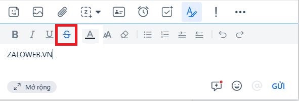Cách đổi kiểu chữ trên Zalo máy tính như in đậm, in nghiêng hoặc gạch chân nhanh chóng 5