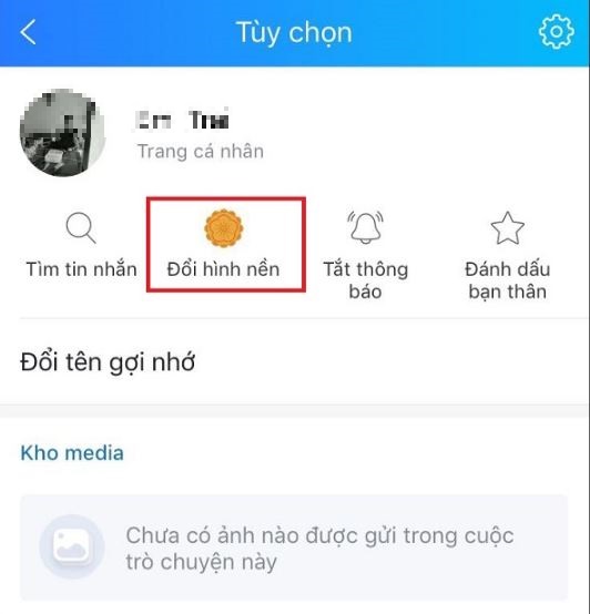 Cách để thay đổi ảnh bìa Zalo trên máy tính như thế nào 5