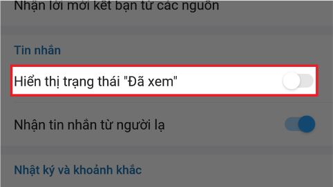 Hướng dẫn tắt chế độ đã xem trên Zalo 2