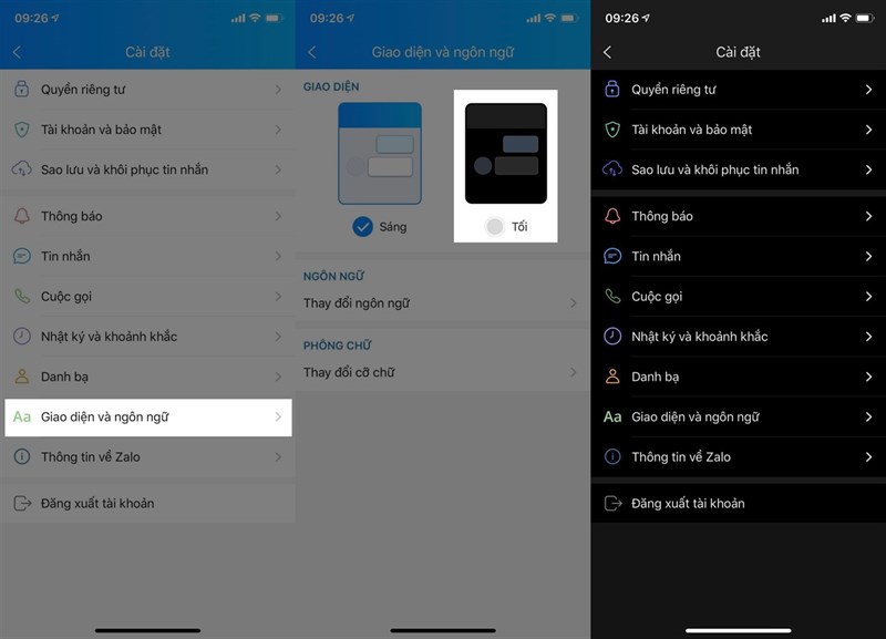 Hướng dẫn cách bật chế độ Zalo Dark Mode chống mỏi mắt