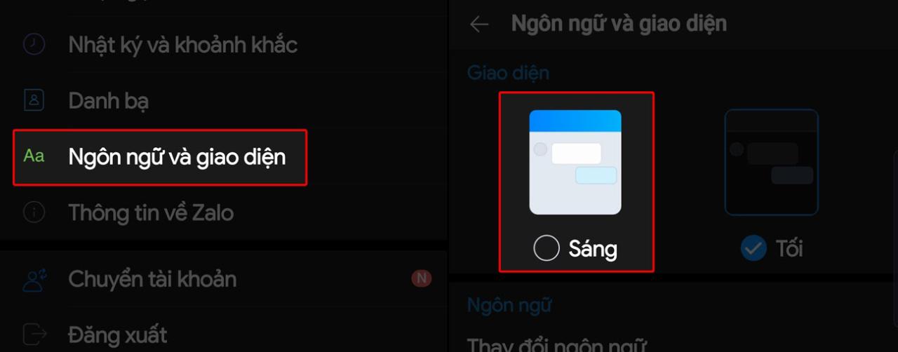 Hướng dẫn cách bật chế độ Zalo Dark Mode chống mỏi mắt