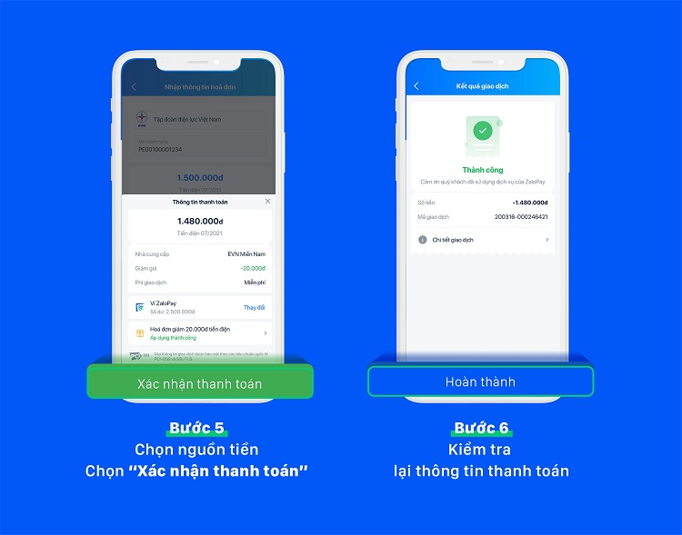 Hướng dẫn các cách thanh toán tiền điện nước trên Zalo Pay