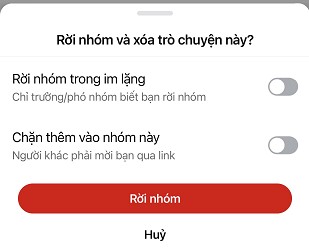 Cách chặn không cho người khác thêm mình vào nhóm Zalo 6