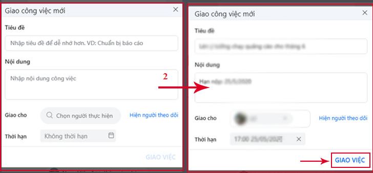 cách sử dụng to-do - giao việc trên zalo me 2