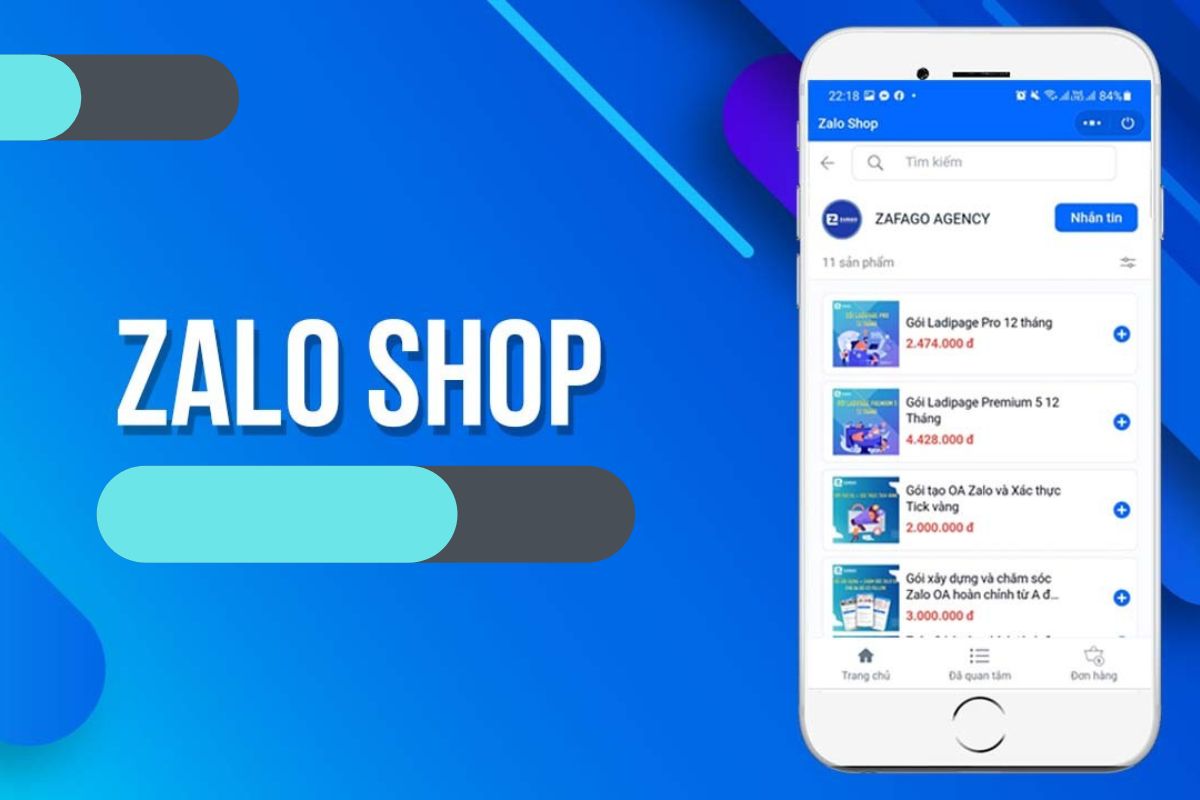 Hướng dẫn mở shop trên Zalo