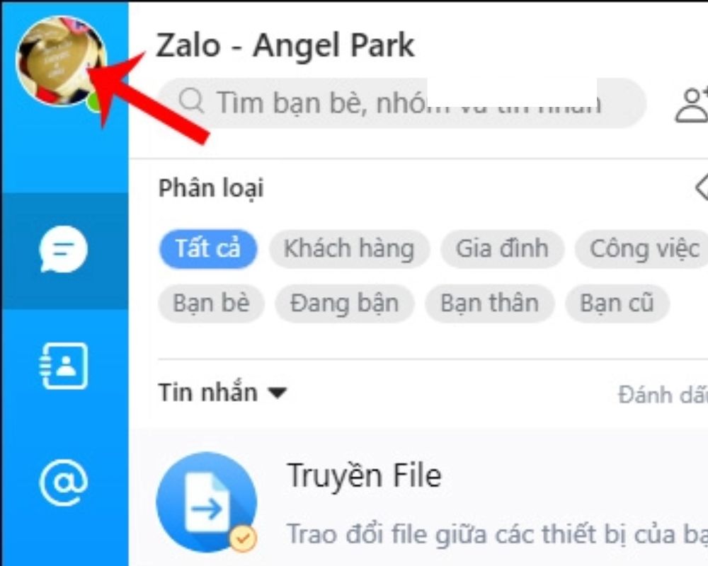 Cách thay đổi hình đại diện trên Zalo