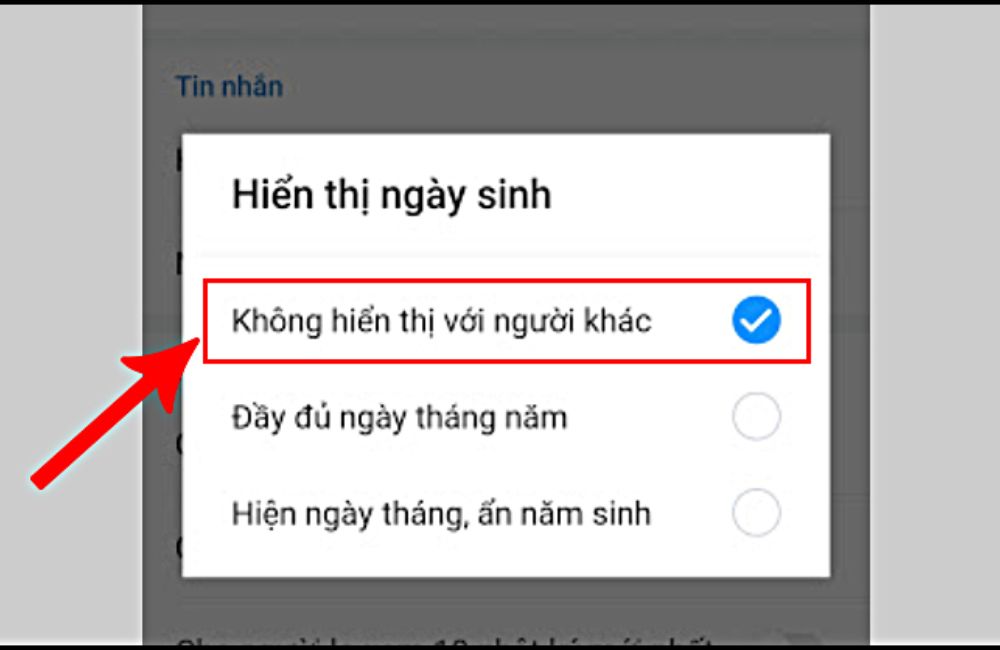 Giấu số điện thoại trên Zalo