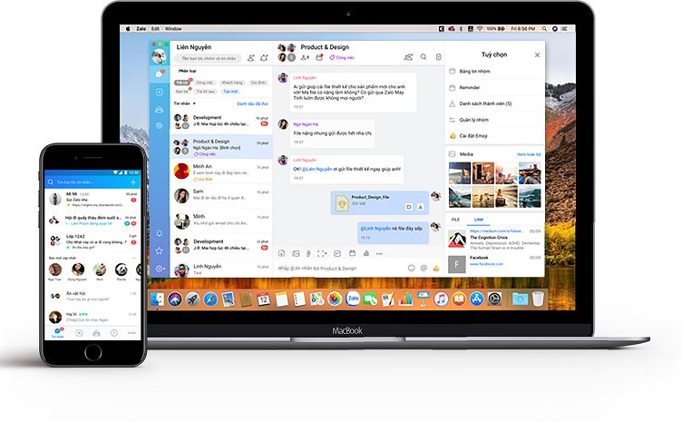 Có thể đồng bộ Zalo PC với Zalo trên điện thoại