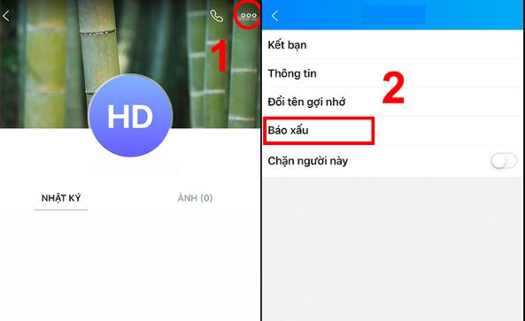 cách cho tin nhắn vào spam zalo 9