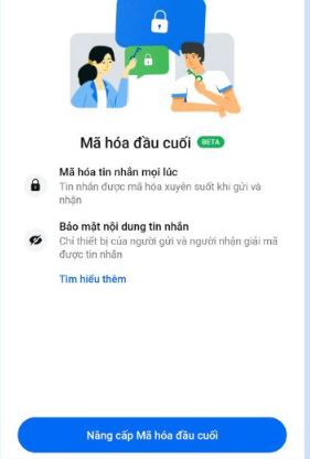 hướng dẫn cách bật mã hóa đầu cuối trên zalo chi tiết 3