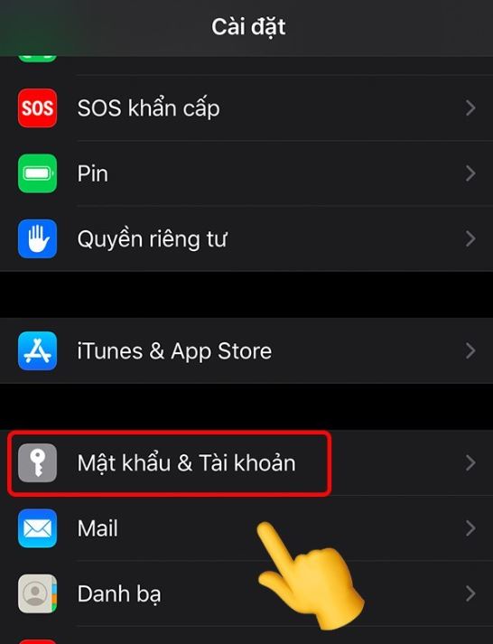 Đồng bộ danh bạ iPhone trên iCloud  1