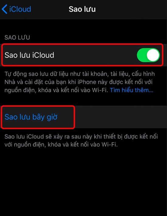 Đồng bộ danh bạ iPhone trên iCloud  4