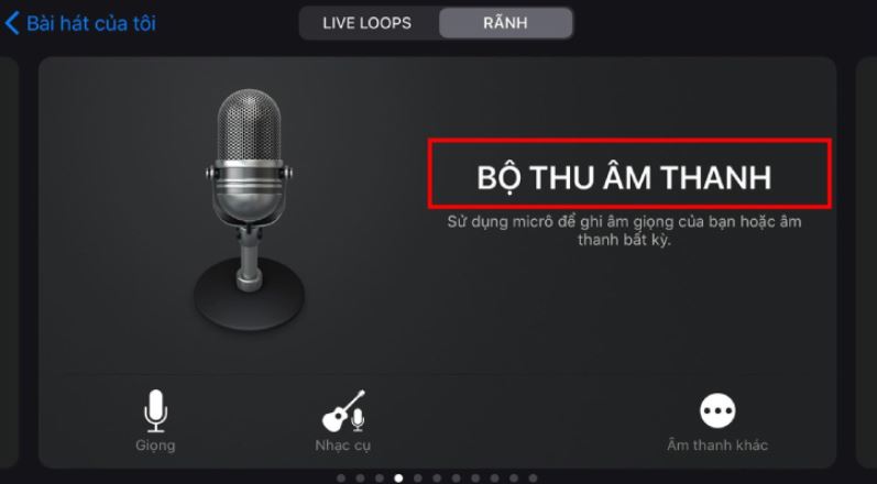 Cài nhạc chuông điện thoại iPhone bằng ứng dụng GarageBand  2