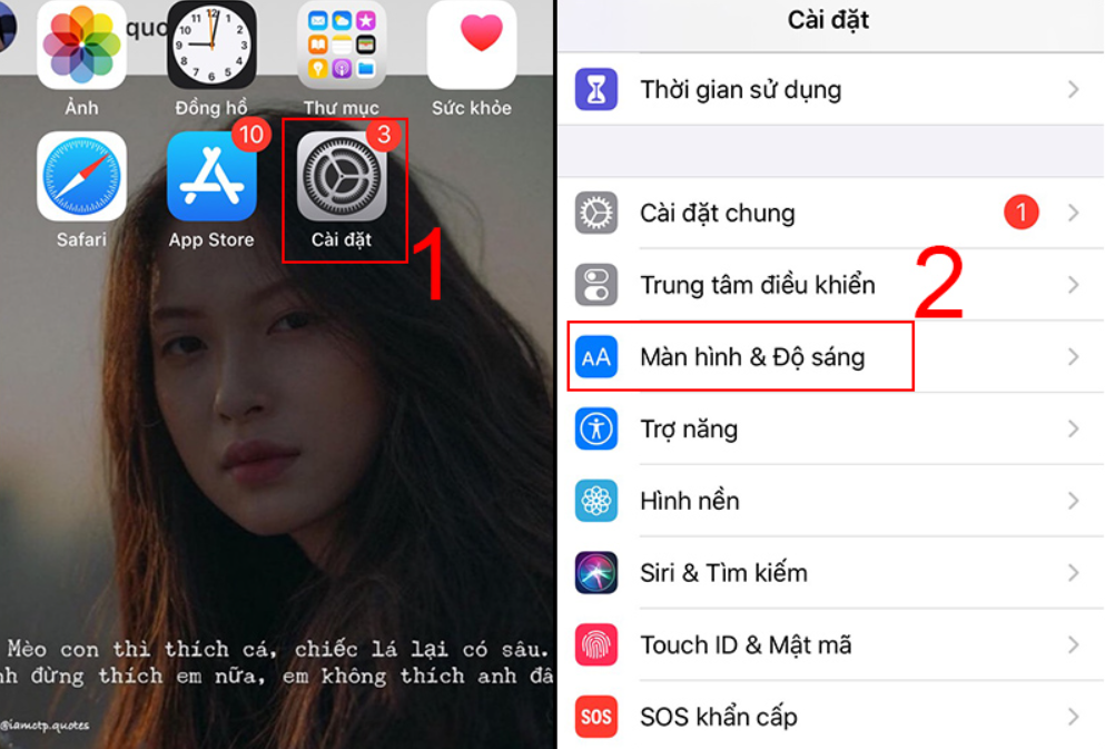 Hướng dẫn các cách chỉnh cỡ chữ trên điện thoại iPhone