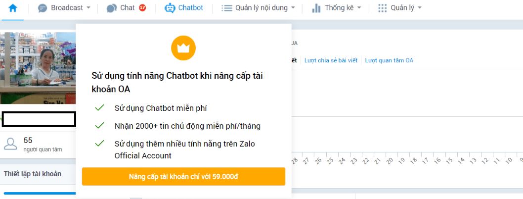 Hướng dẫn cách tạo Chatbot trên Zalo cho người mới