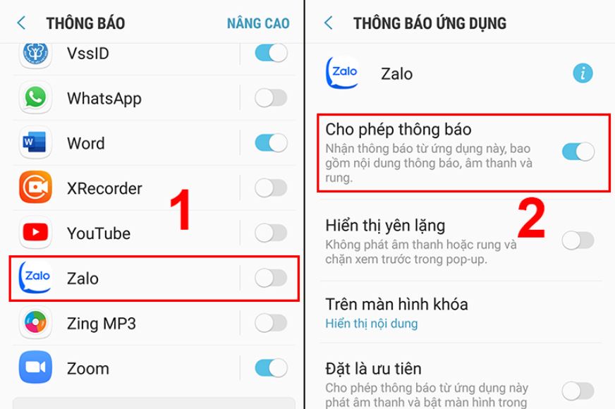 5 Cách sửa lỗi Zalo không hiện thông báo tin nhắn