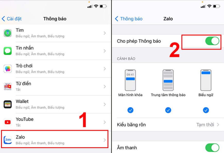 5 Cách sửa lỗi Zalo không hiện thông báo tin nhắn