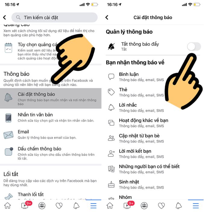 Cách tắt đã xem với một người trên Messenger như thế nào?