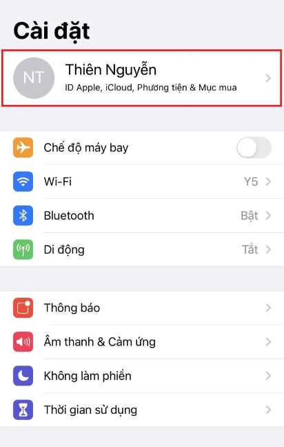 Hướng dẫn cách đồng bộ tin nhắn lên iCloud trên iPhone