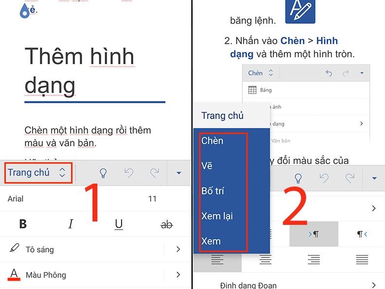 Hướng dẫn cách dùng Word trên Android chi tiết nhất