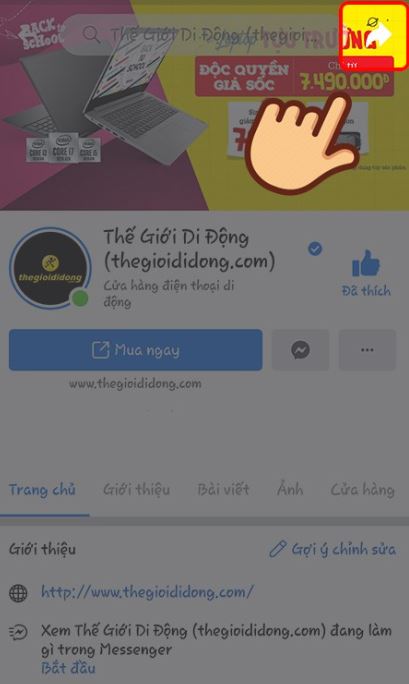 Hướng dẫn sao chép đường link bài viết, trang cá nhân trên Facebook