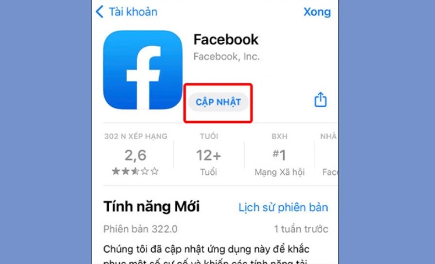 Lỗi tìm nạp dữ liệu trên Facebook: Nguyên nhân và cách xử lý