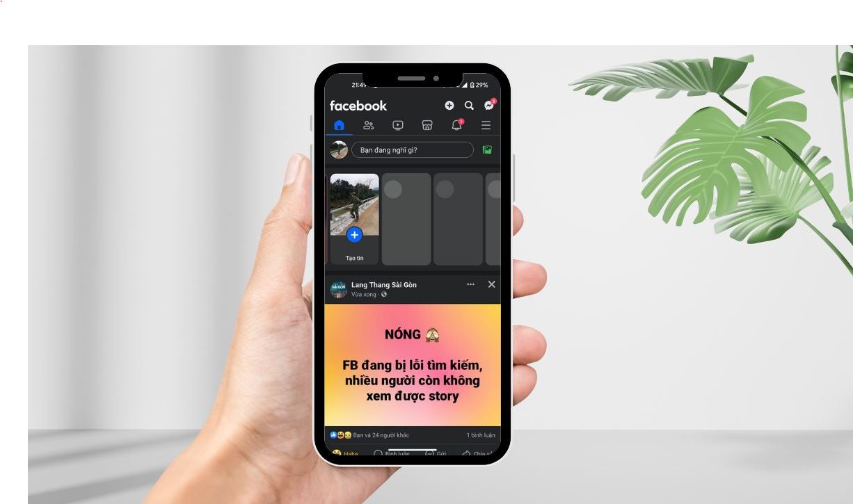 Khắc phục lỗi không xem được story trên Facebook nhanh chóng