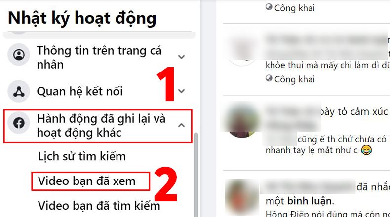 Cách tìm lại video đã xem trên Facebook như thế nào?