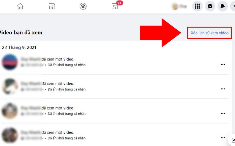 Cách tìm lại video đã xem trên Facebook như thế nào?