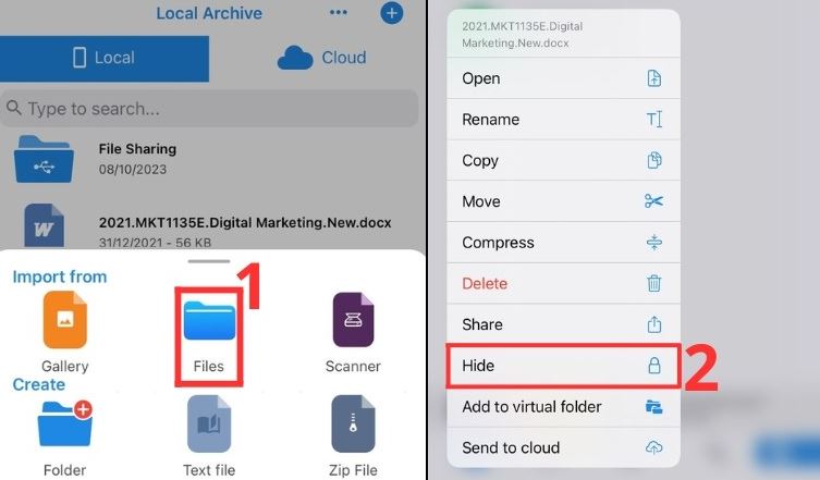 Hướng dẫn cách tạo file trên iPhone đơn giản, nhanh chóng