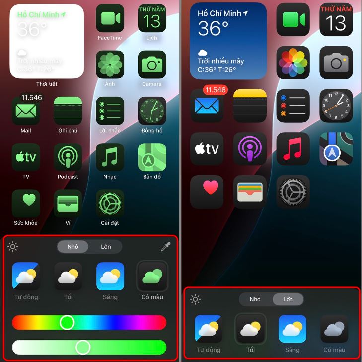 Cách đổi màu icon ứng dụng trên iOS 18 chi tiết nhất